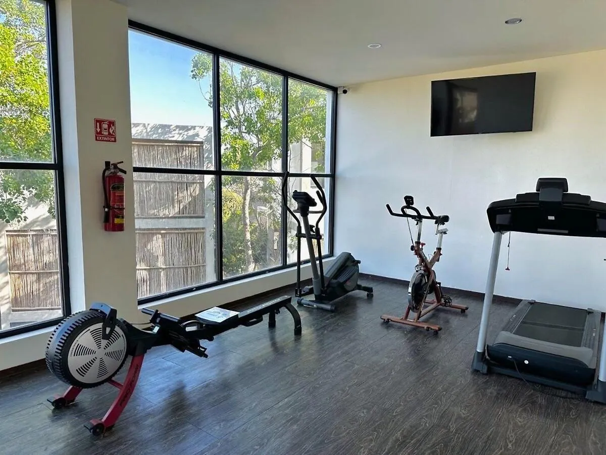 Apartment Estudio Con Piscina Privada | Gimnasio | Relax Tulum