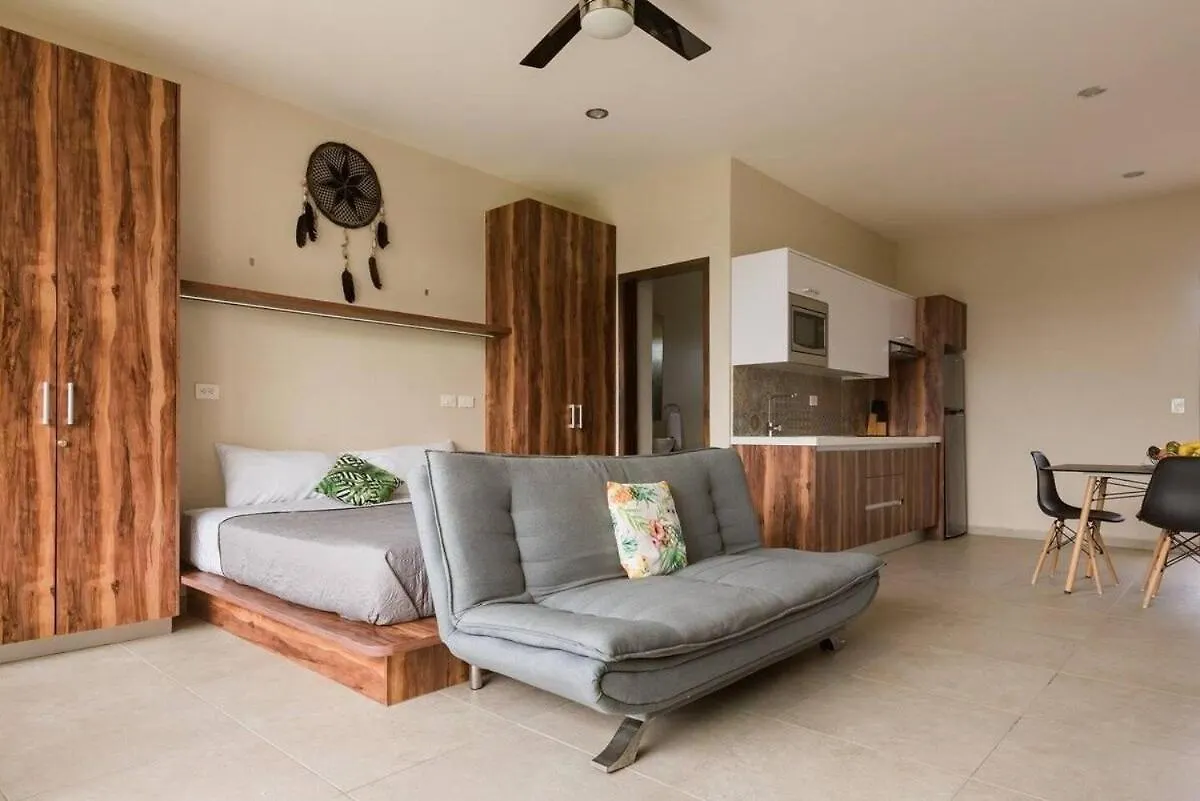 Estudio Con Piscina Privada | Gimnasio | Relax Tulum Apartment
